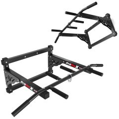 Bară de tracțiuni K-Sport pentru perete, model Pull-Up Bar Pro Max, cu multiple mânere antiderapante pentru antrenament complet.