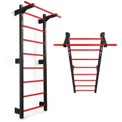 Spalier fitness din metal K-Sport cu bară de tracțiuni integrată, ideal pentru exerciții de forță și întindere.