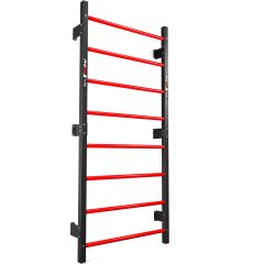 Spalier de gimnastică K-Sport cu 8 bare, montat pe perete, ideal pentru exerciții de întindere, forță și recuperare.