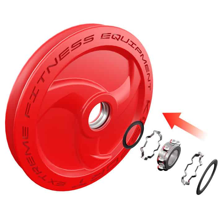 Disc de greutate K-Sport cu rulmenți integrați pentru mișcare lină