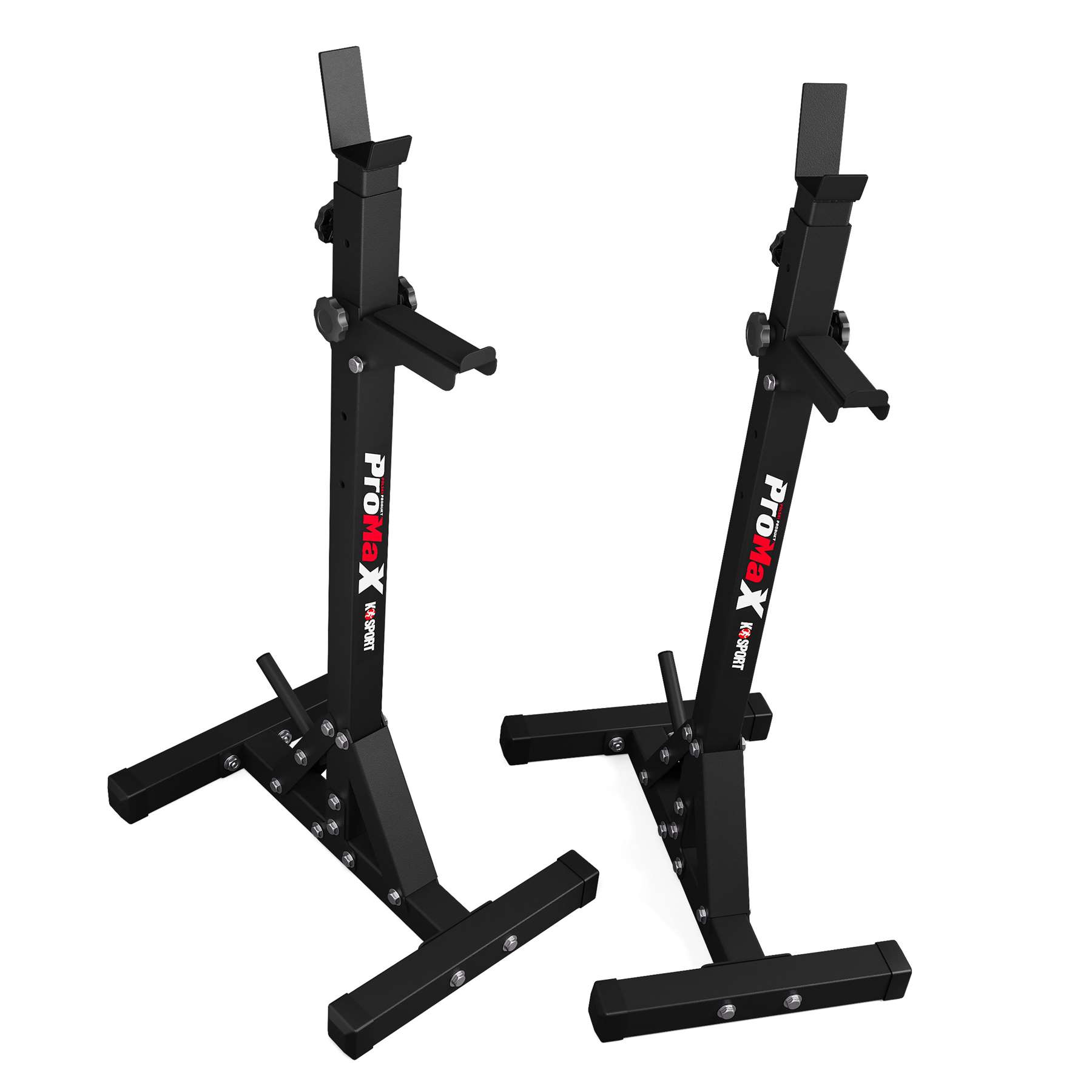 Rack Squat întărit reglabil – vedere din unghi lateral